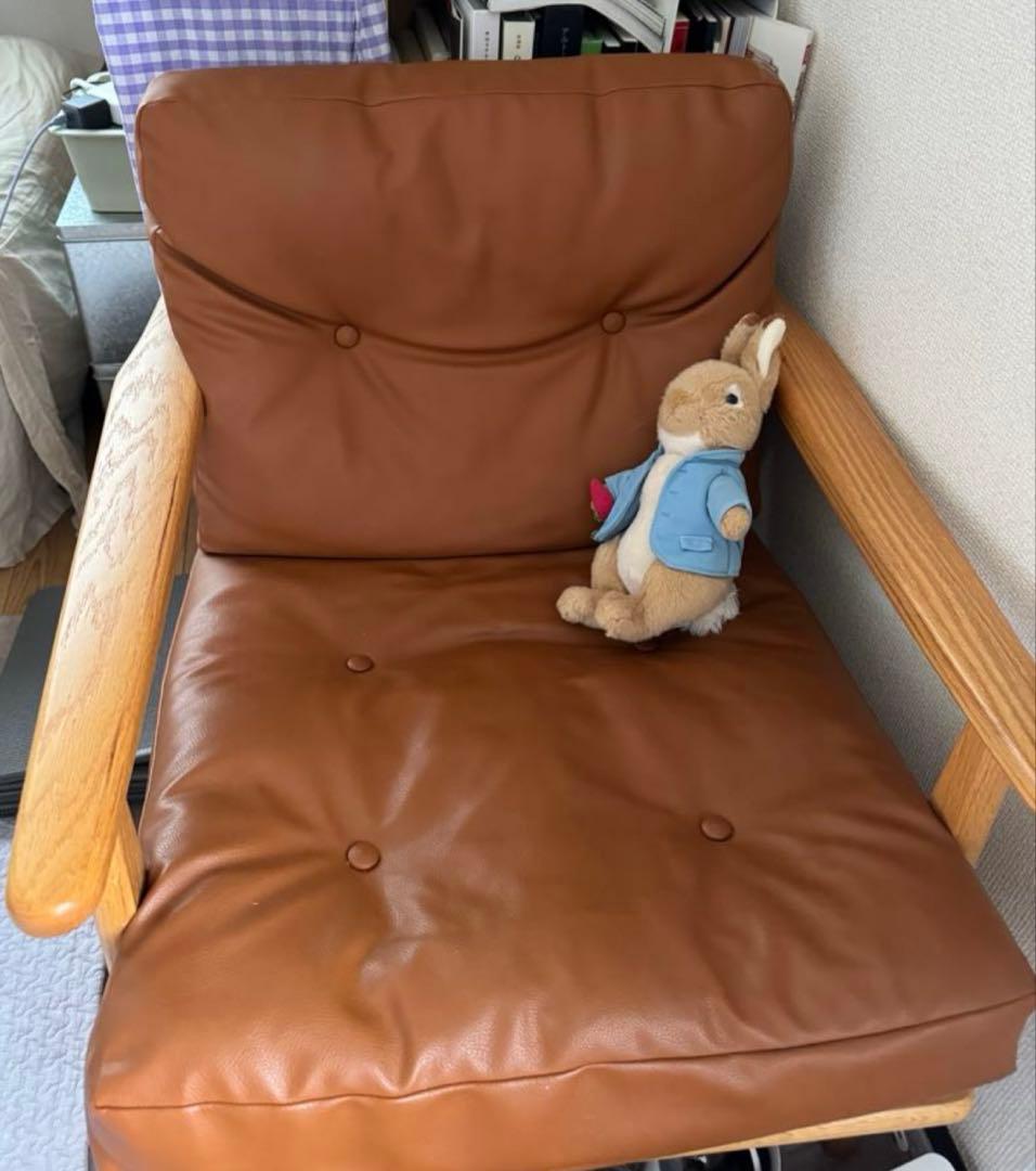 マルニ60 マルニ木工　キノママ　ブラウン　ビニールレザー（ぬいぐるみは除く）