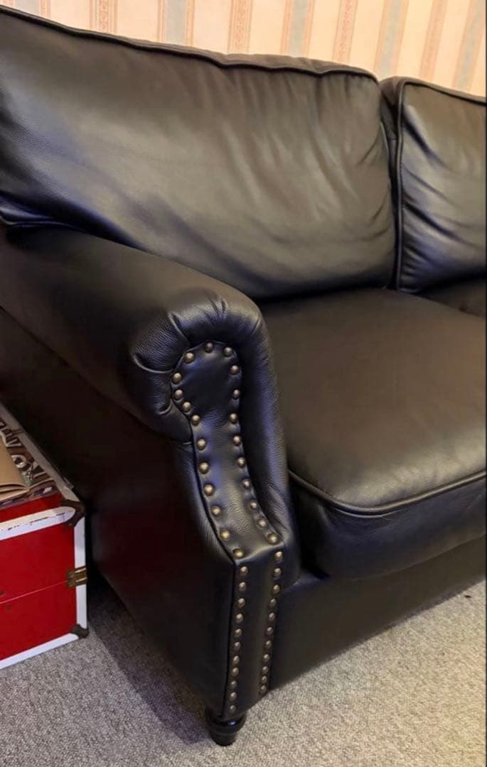 ブリックスソファー　本革