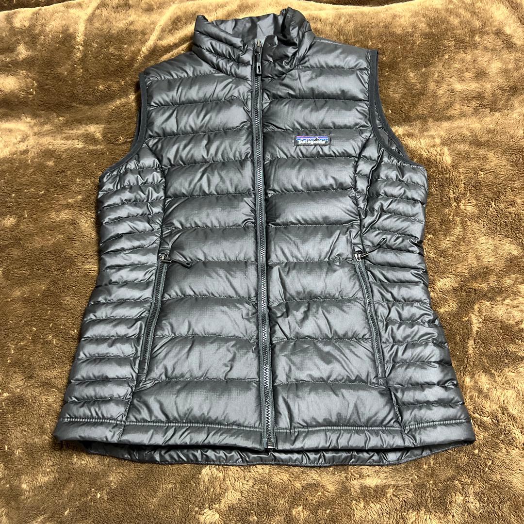 Patagonia 未使用 ウィメンズ ダウン・セーター・ベスト ブラック S