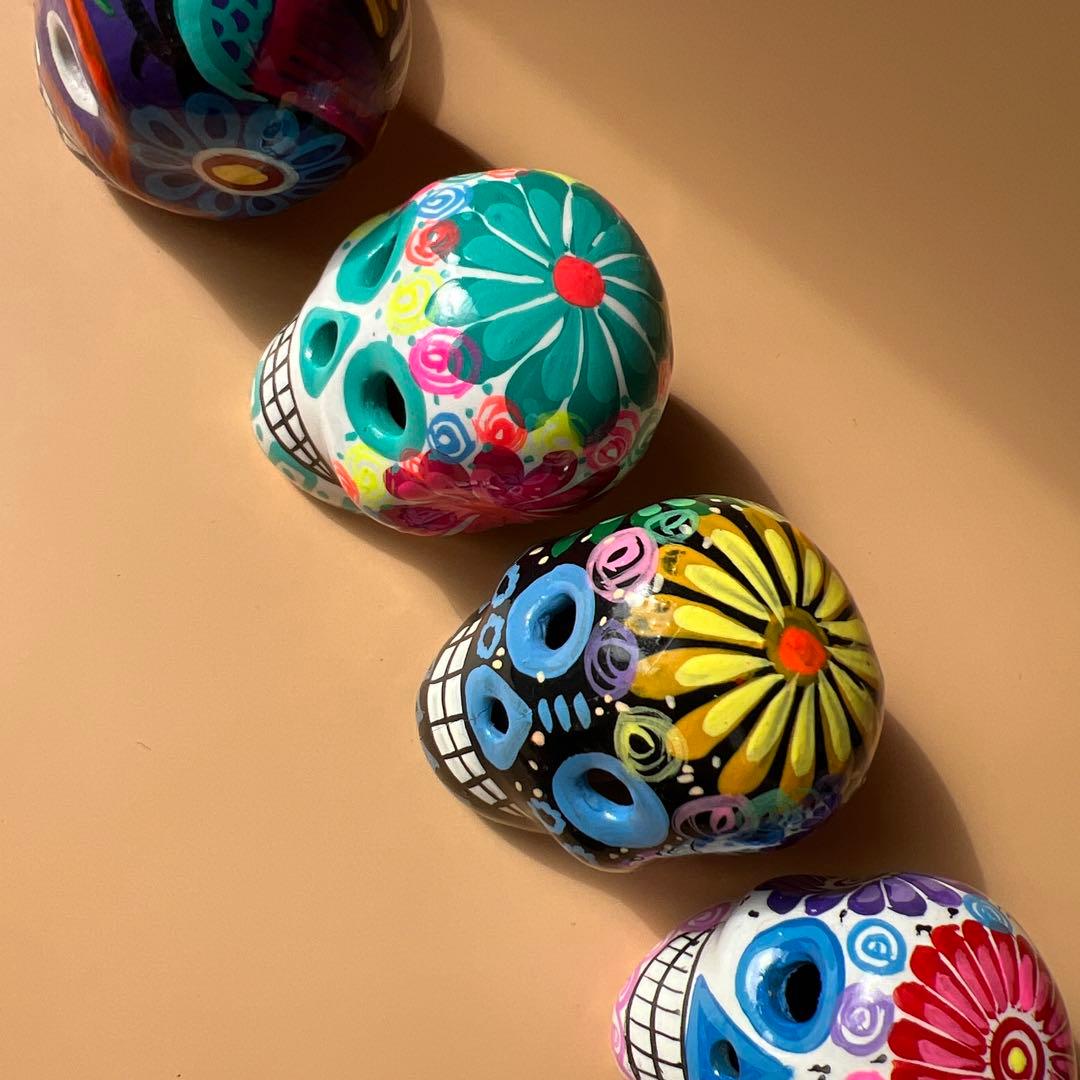 メキシコ　ドクロ　スカル 6個セット