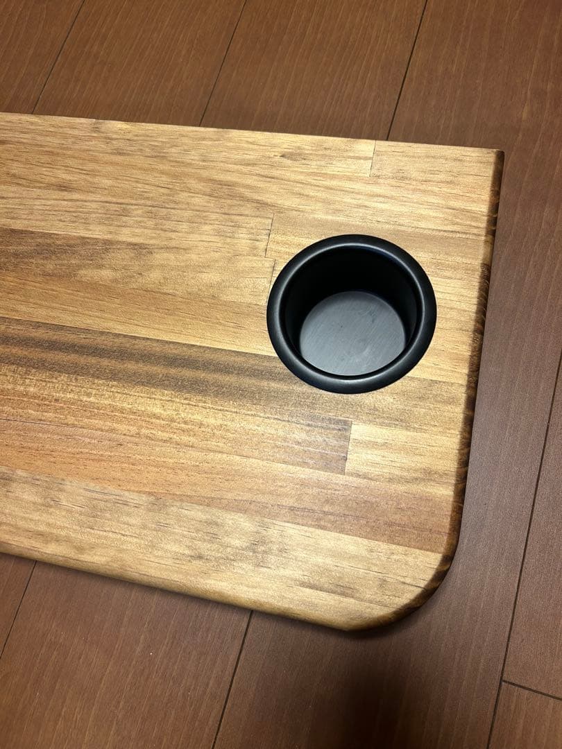 ◆ハイエース◆セカンドテーブル◆カップホルダー付き◆900㎜×300㎜◆