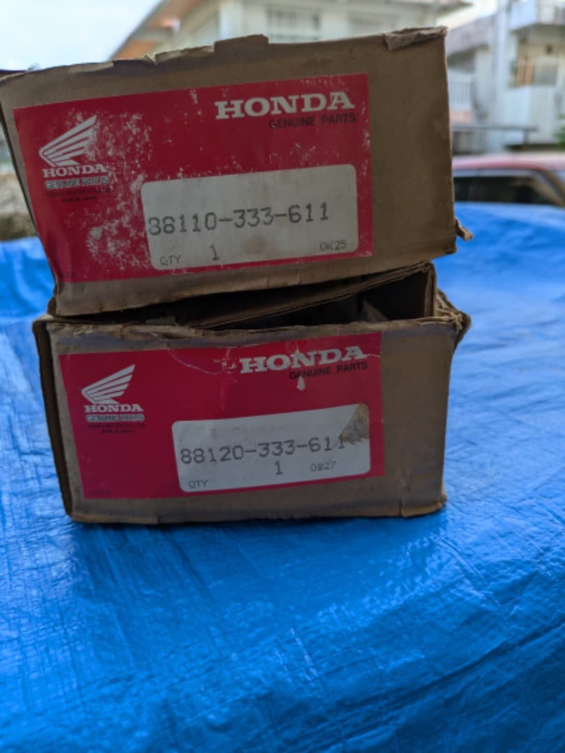 HONDA 旧CB400F バツクミラー