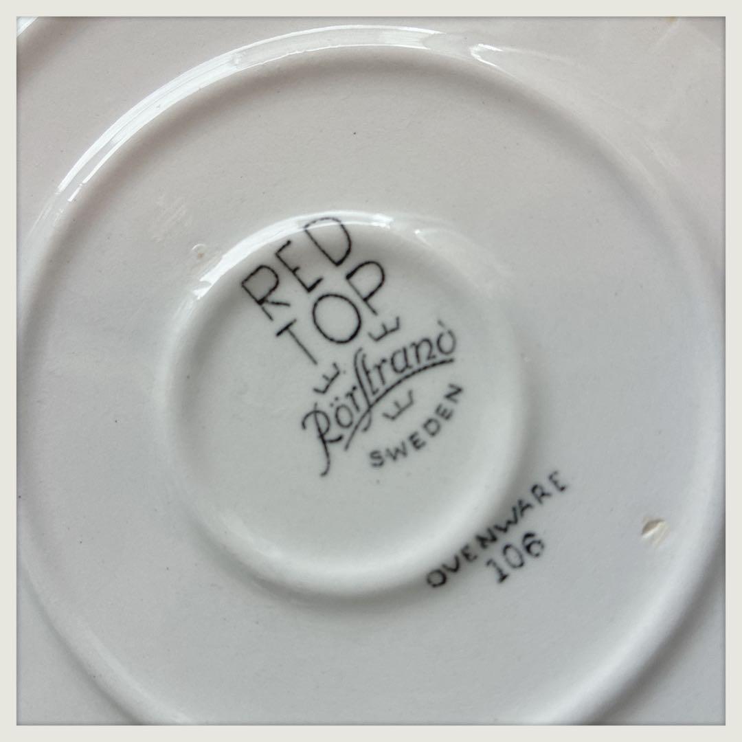 ロールストランド　スェーデン　ヴィンテージ　レッドトップ　片手鍋