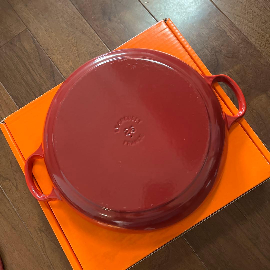 LECREUSET ビュッフェキャセロール　26㎝