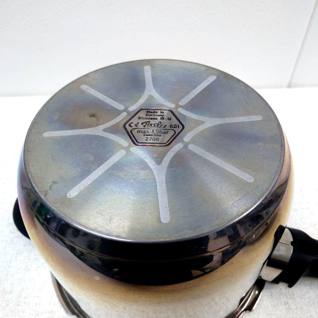 M0128B1 フィスラー 圧力なべ ロイヤル 6L 電磁調理器対応