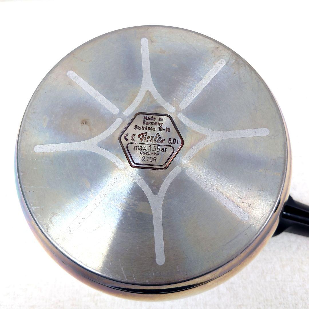 M0128B1 フィスラー 圧力なべ ロイヤル 6L 電磁調理器対応