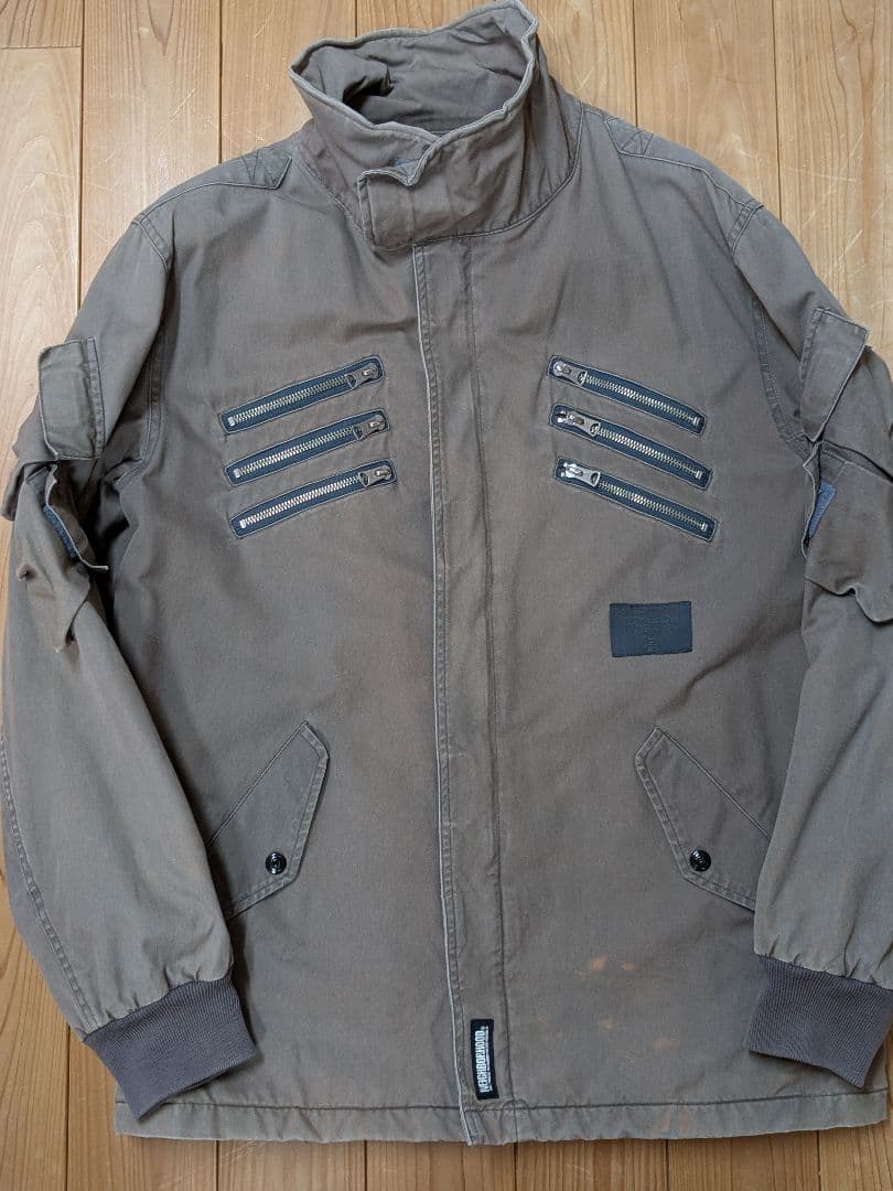 ぽ*）様 ネイバーフッド XL ミリタリージャケット TSNH-JK03 シュプ