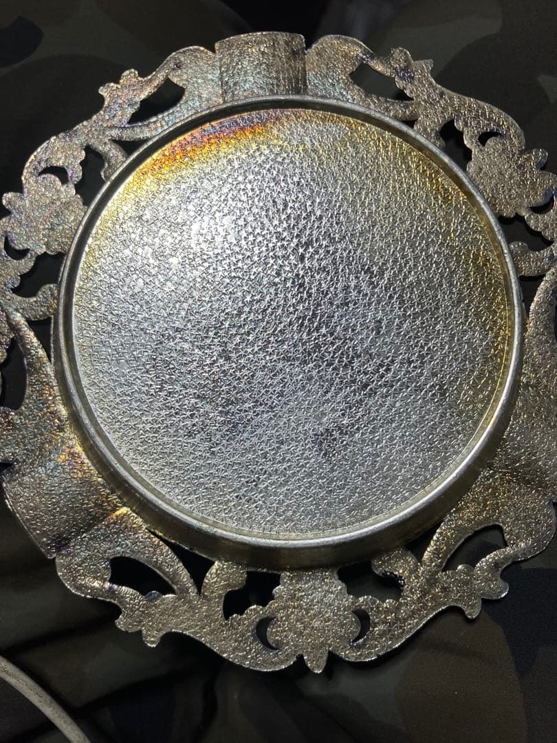 銀色の金属製皿 CORDOBA