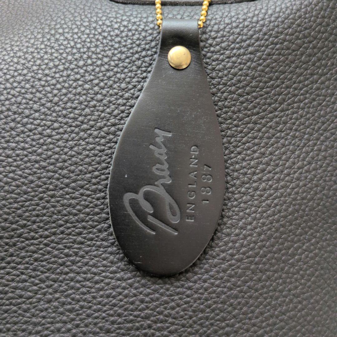 【現行 極美品】ブレディー　レザー　スモールキャリーオール　トートバッグ　黒