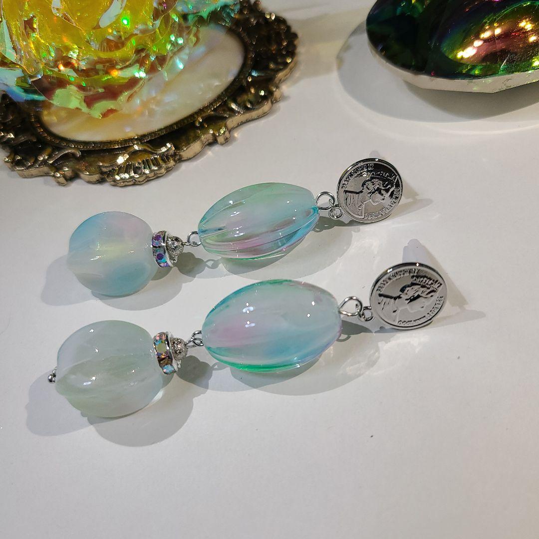 ハンドメイドピアス1702