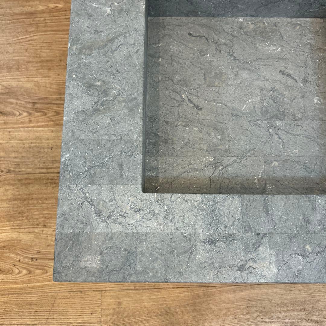 【関東限定】日本フクラ、スクエアセンターテーブル80、ストーン