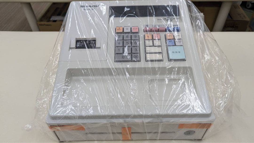 SHARP XE-A147 レジスター ホワイト 未使用