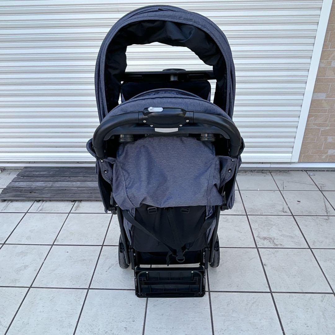 【887】✨美品✨　KATOJI 2人乗りベビーカー 二人でゴーDX