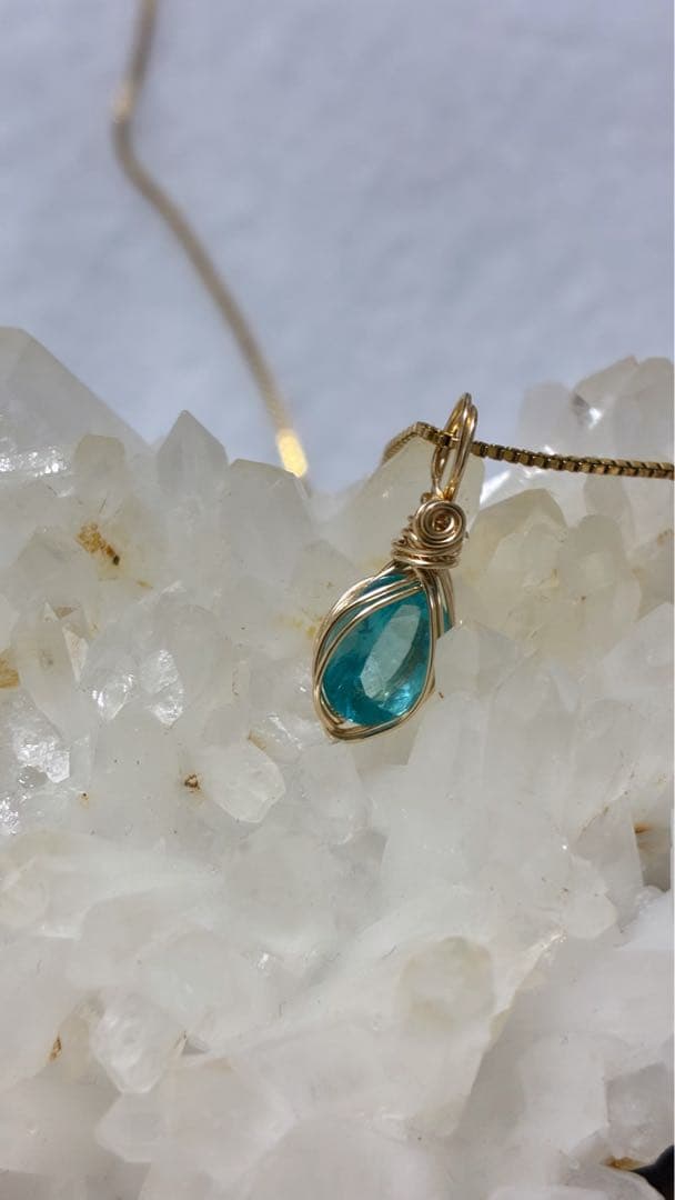 アパタイト　ネックレス