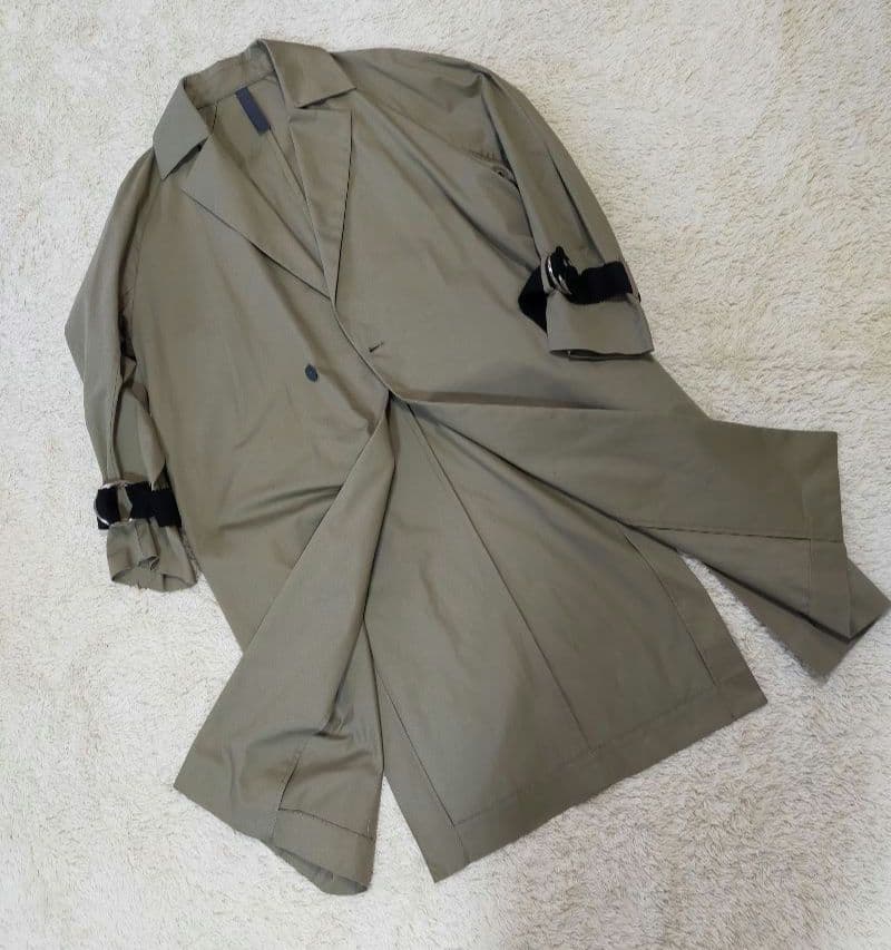 美品★シンヤコズカ SHINYA KOZUKA トレンチコート ロング丈
