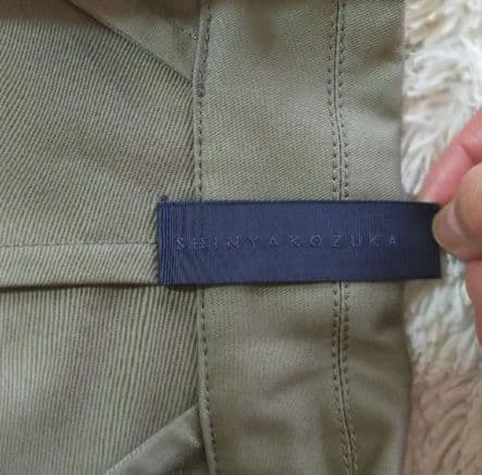 美品★シンヤコズカ SHINYA KOZUKA トレンチコート ロング丈