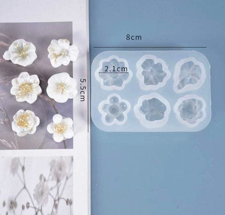 【#32】花　型　シリコンモールド　フラワー