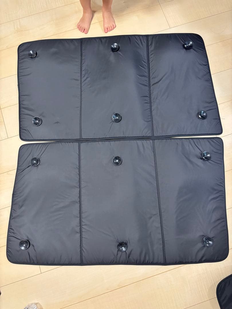 C27セレナサンシェードセットデジタルミラー用趣味職人製車中泊　ドリンクホルダー