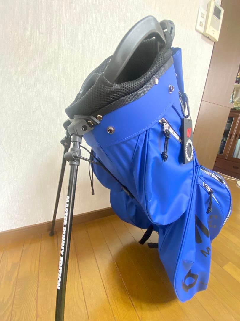 MASTER BUNNY EDITION キャディバッグ 青