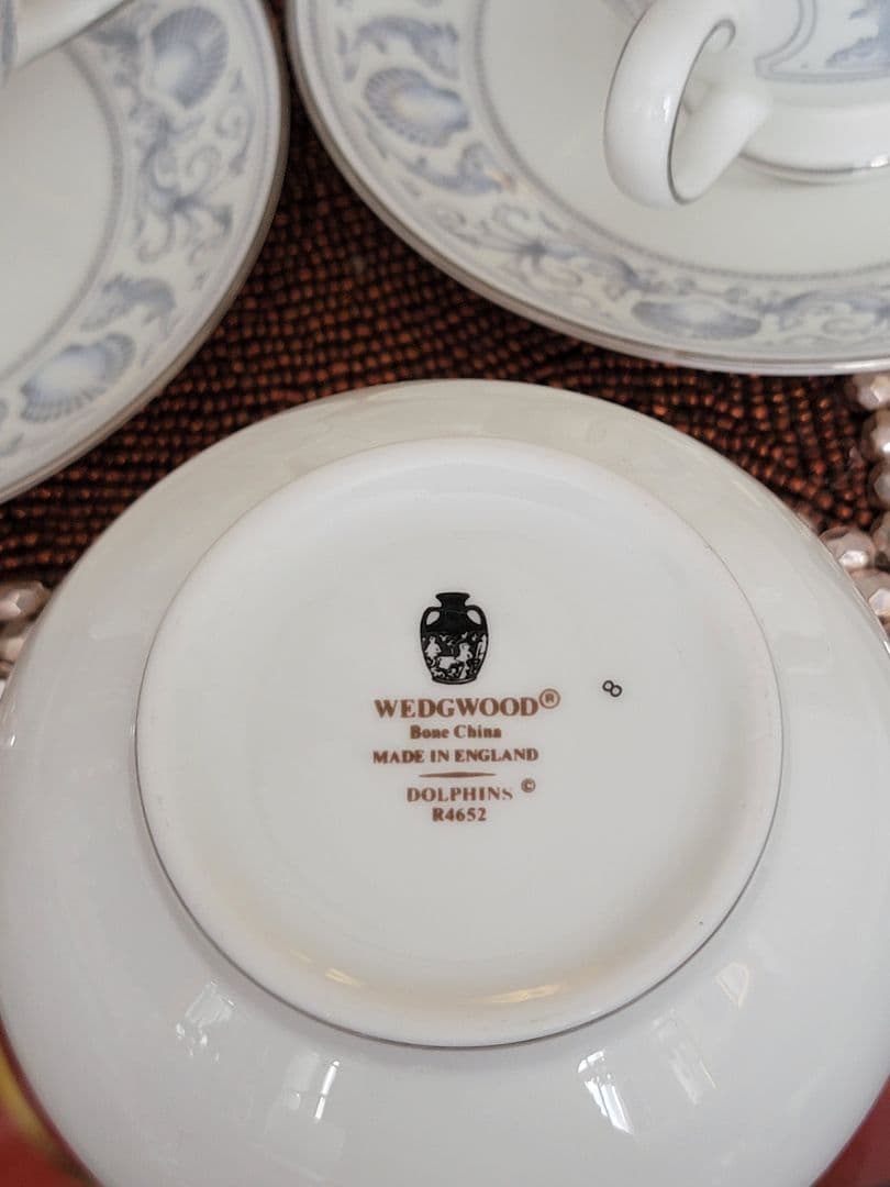 ウェッジウッド ディナーセット「ドルフィンズ」