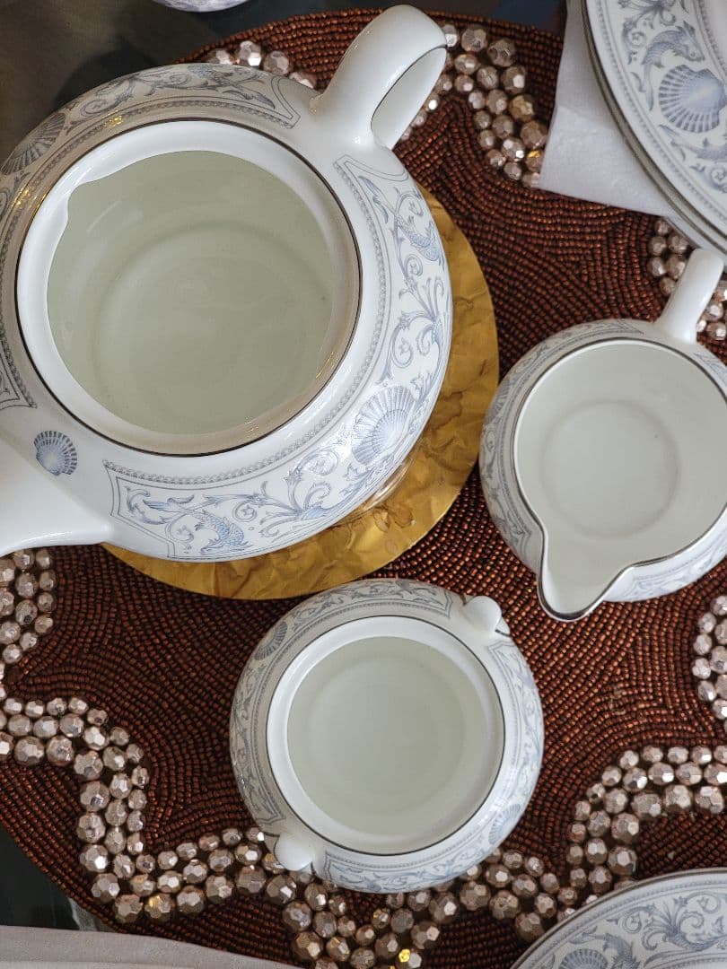 ウェッジウッド ディナーセット「ドルフィンズ」