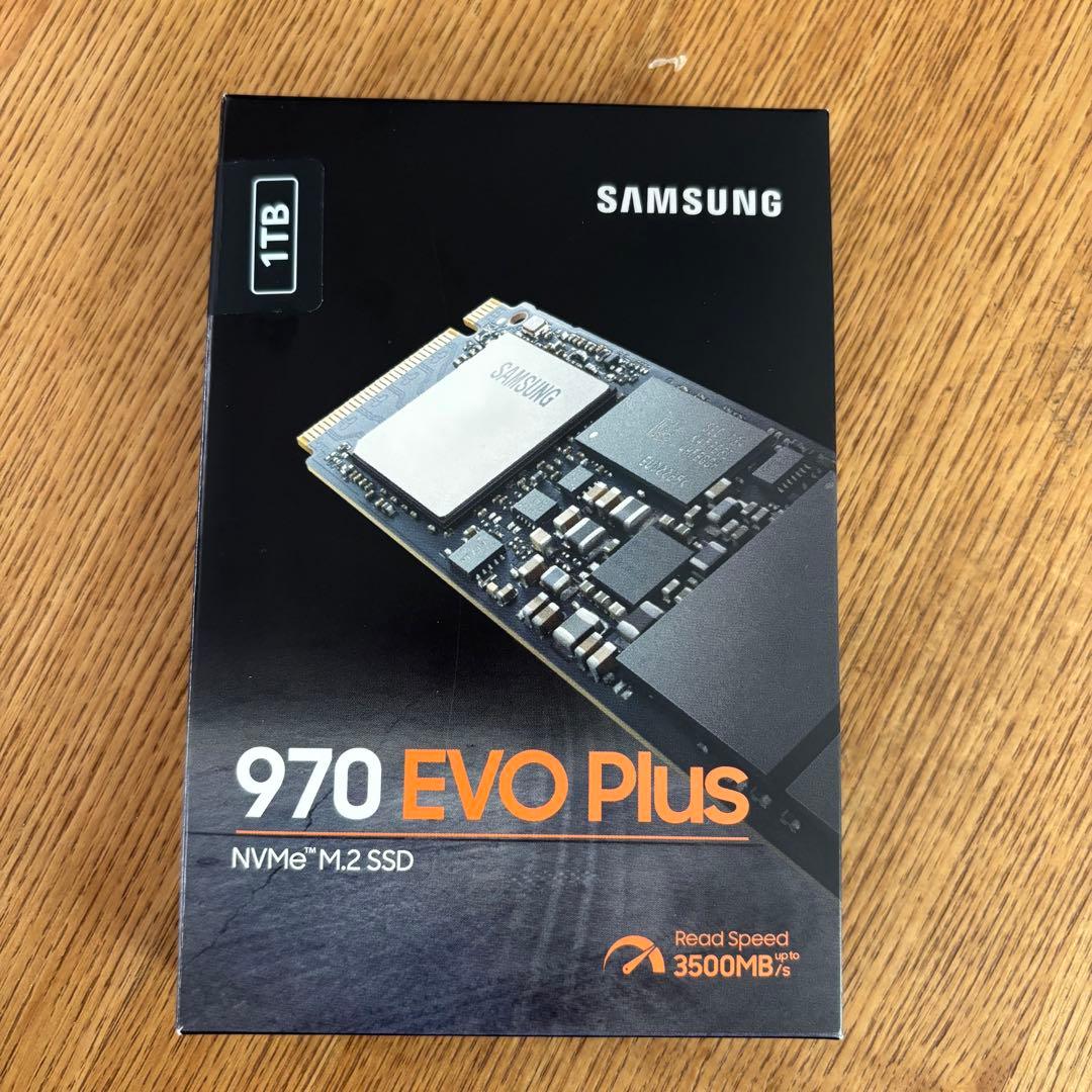 Samsung 970 EVO Plus 1TB PCIe 国内正規保証品