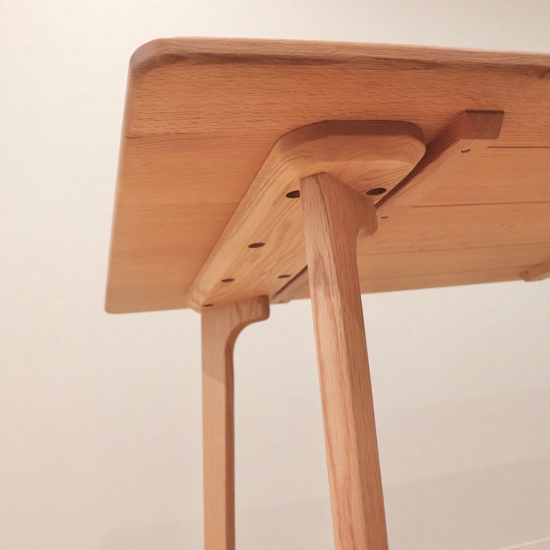 momo natural オーク材ダイニングテーブル170 180 新品送料込み