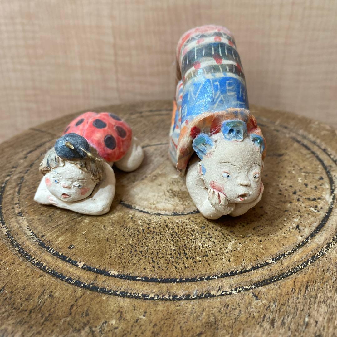 作家　陶芸　土人形　人形　置物