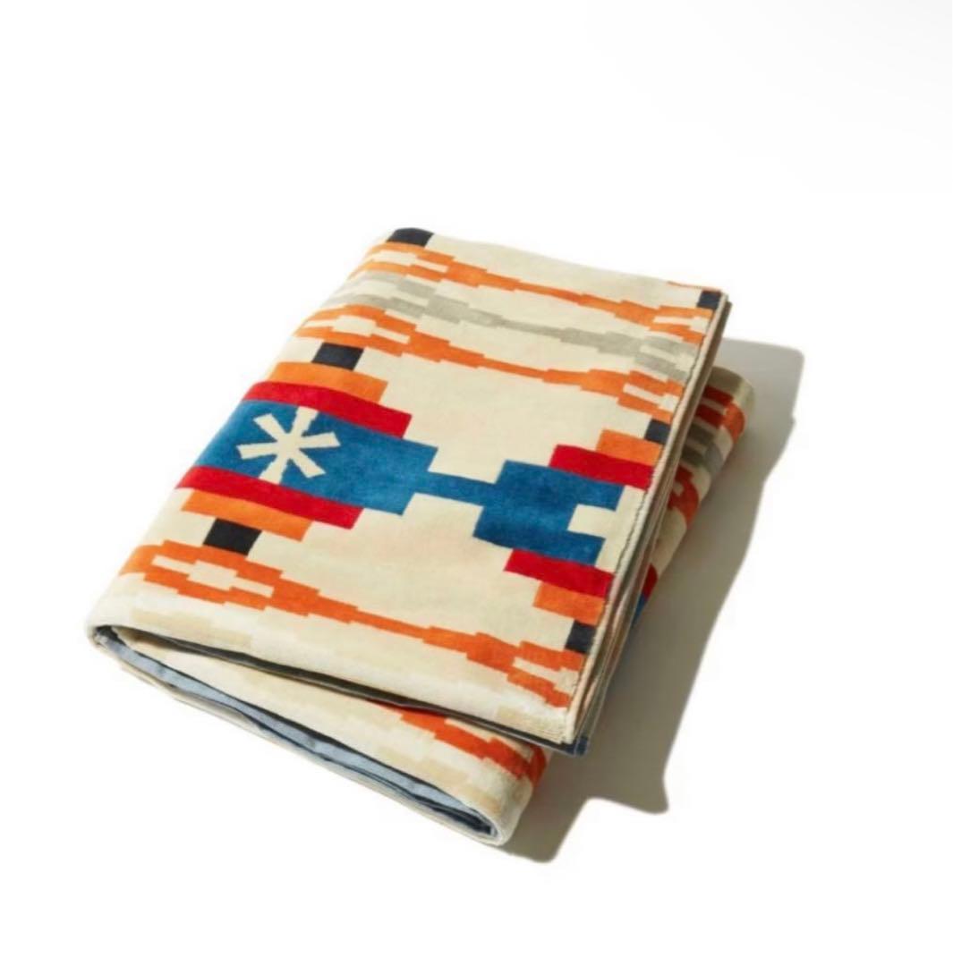 新品SP / PENDLETON TOWEL BLANKET One Beige