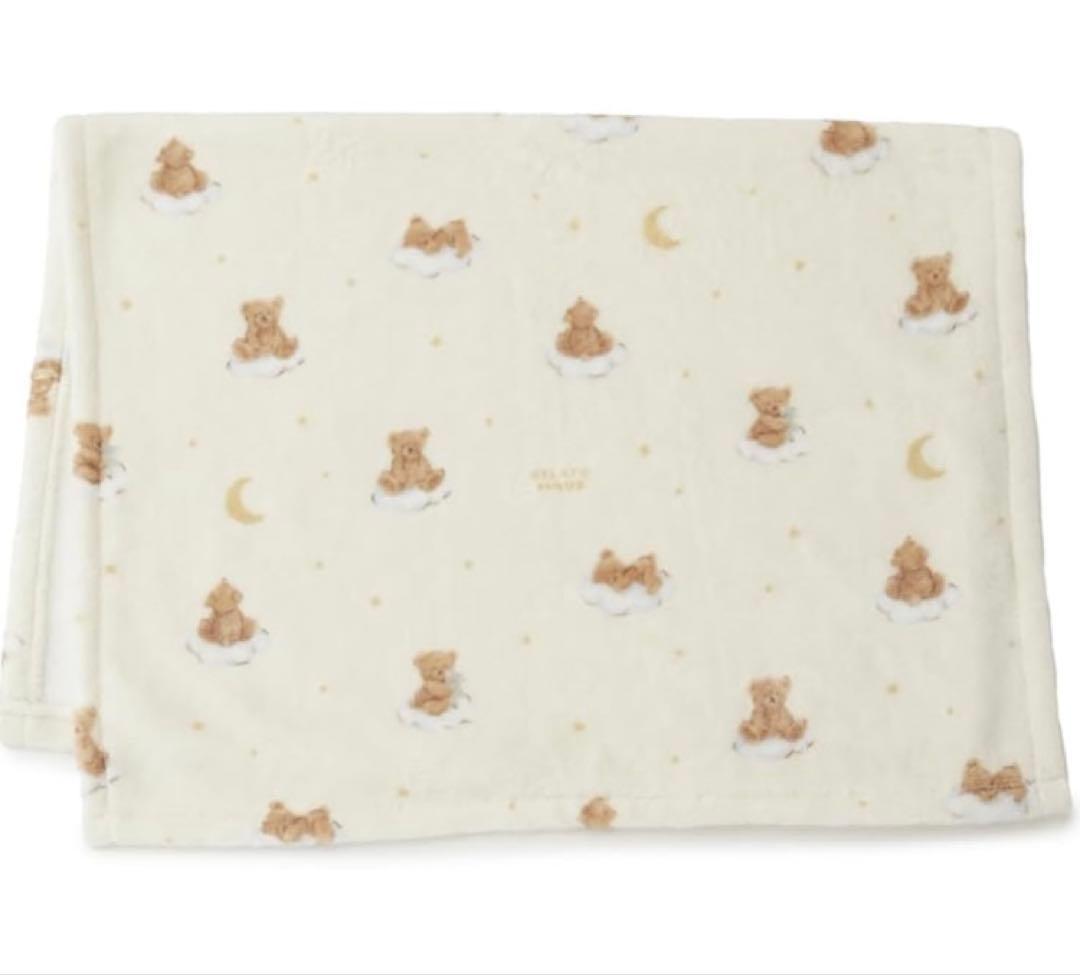 希少♡ジェラピケ♡【BABY】 dreamy bear柄 毛布