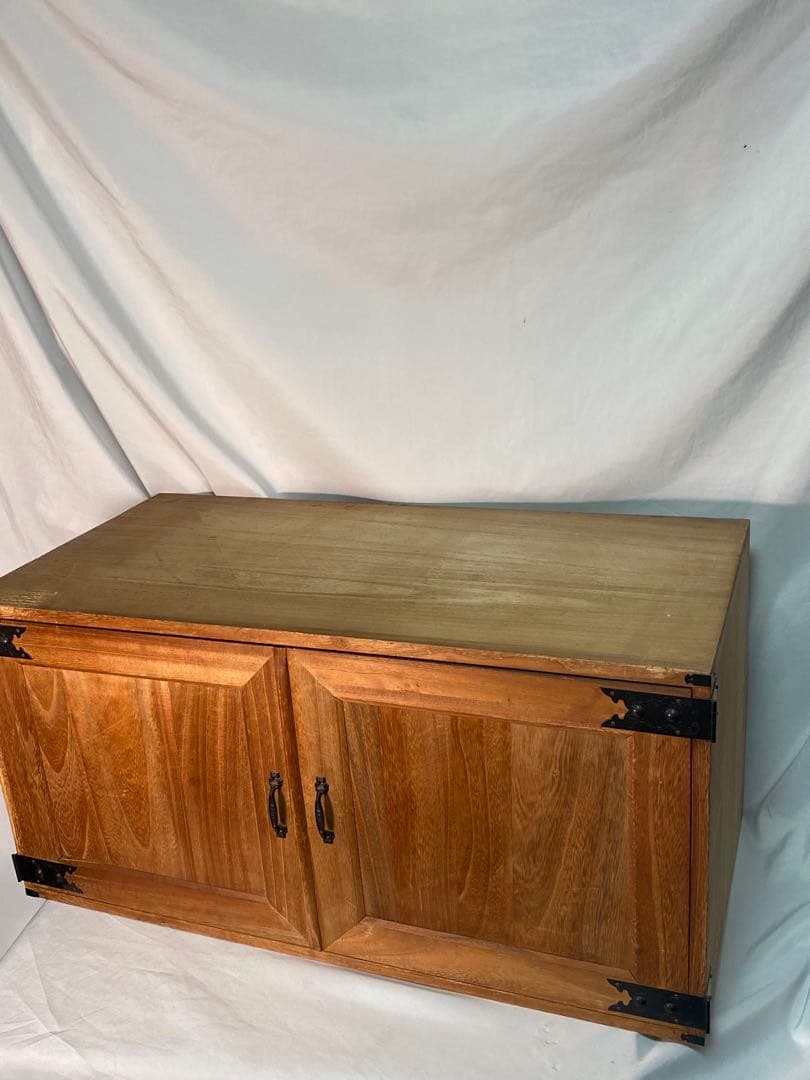 2794❣️ 桐箪笥 小型収納棚 3段 衣装ダンス 着物 チェスト 観音開き