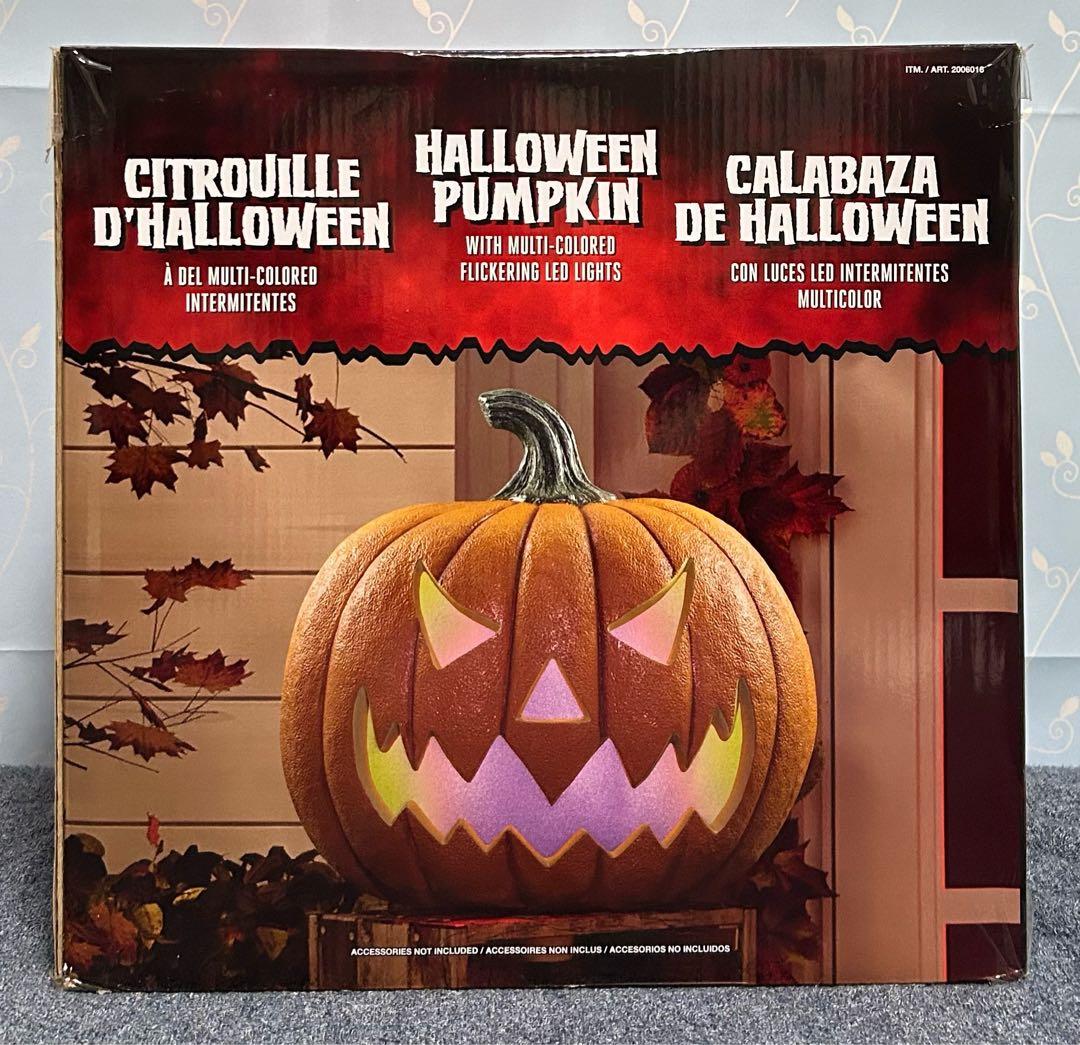 ハロウィン LED パンプキン カボチャ コストコ 飾り 置物