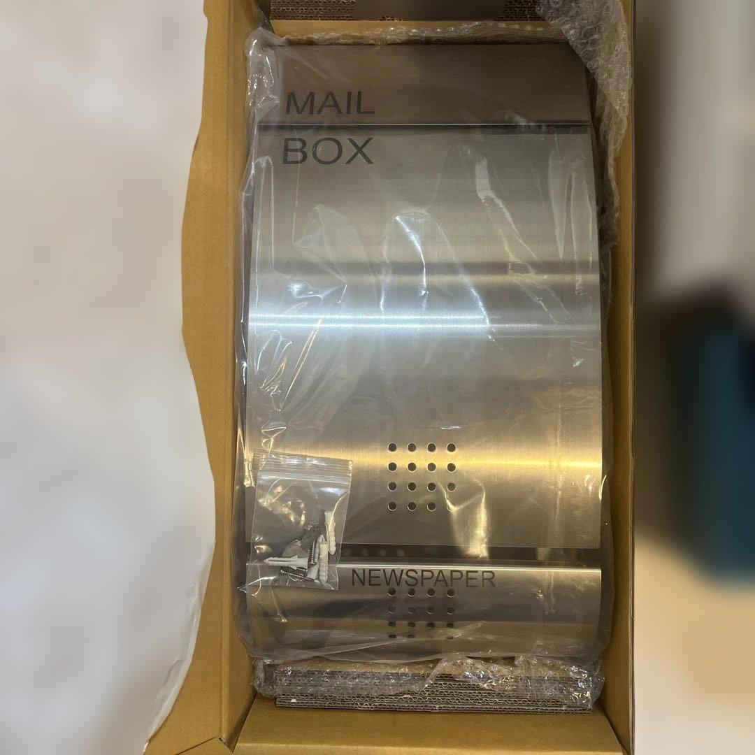 EURO デザイナーズポスト ステンレス 郵便ポスト MB4502