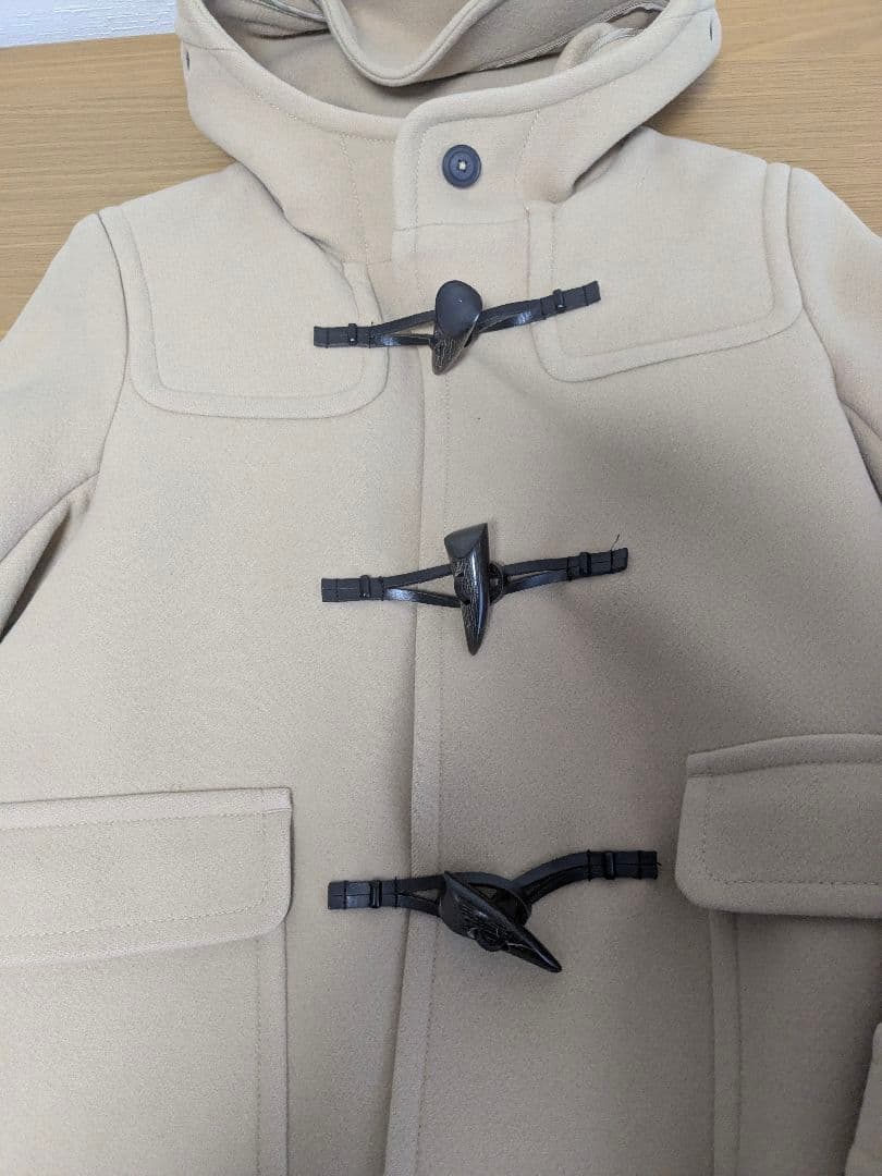 TOMORROWLAND　MACPHEE ベージュ ダッフルコート ウール