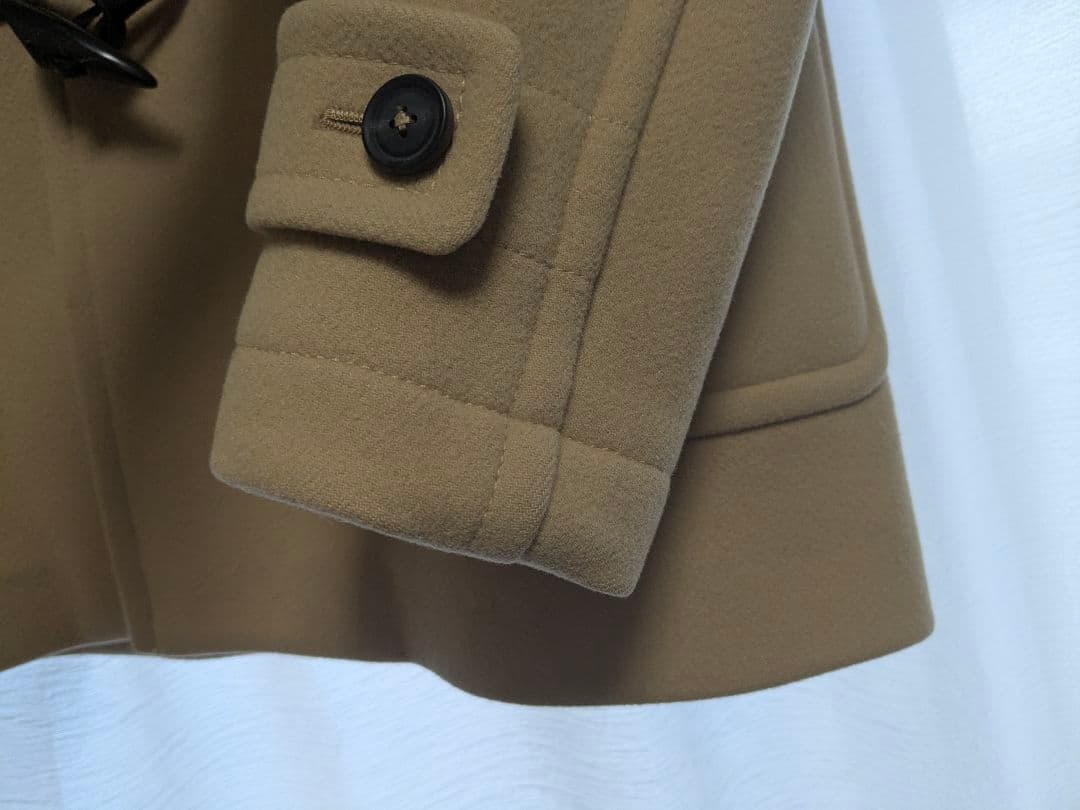 TOMORROWLAND　MACPHEE ベージュ ダッフルコート ウール