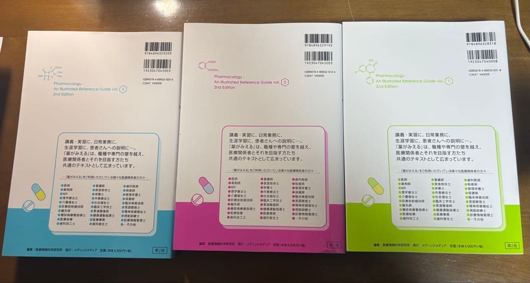 薬がみえる 1 2 3 セット