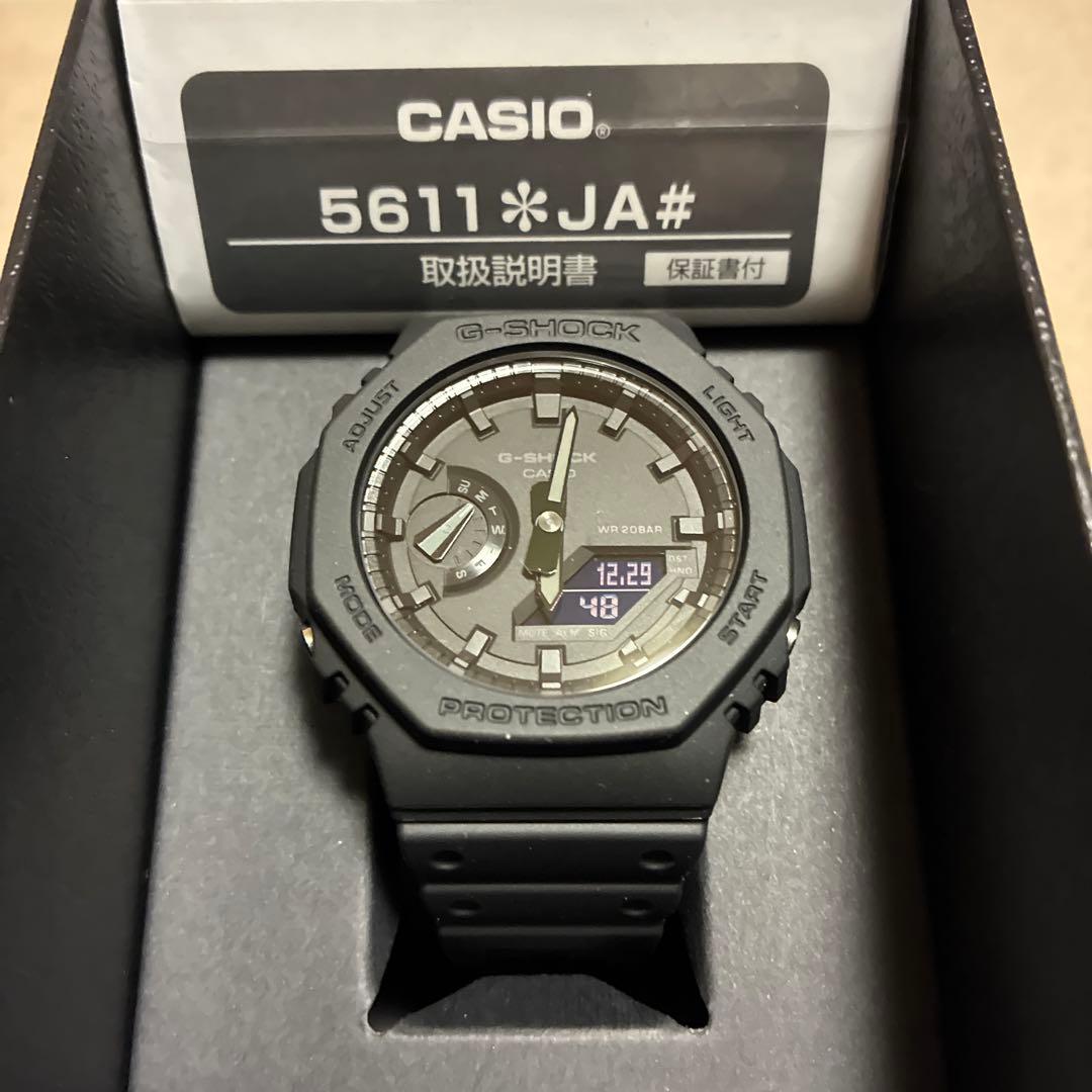 G-SHOCK GA-2100-1A1JF ブラック
