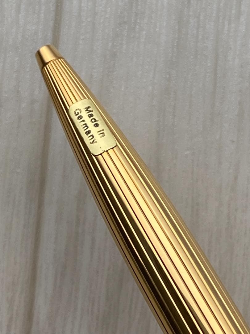 未使用に近い モンブラン ソリテール シルバー ゴールド ボールペン 付属品付き