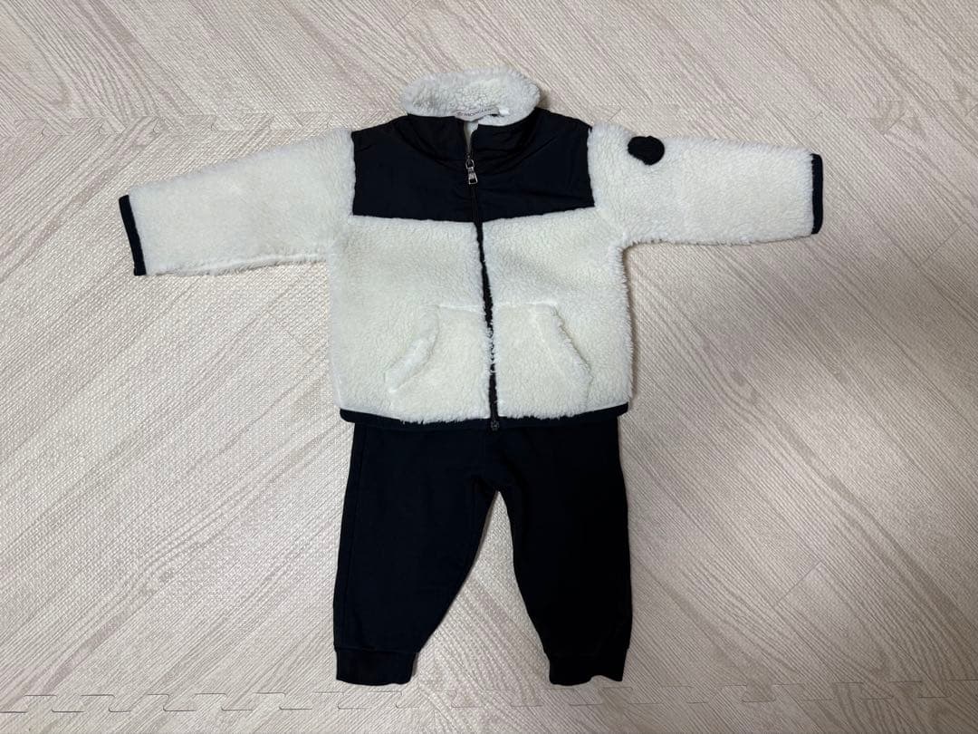 MONCLER フリースアウター セットアップ