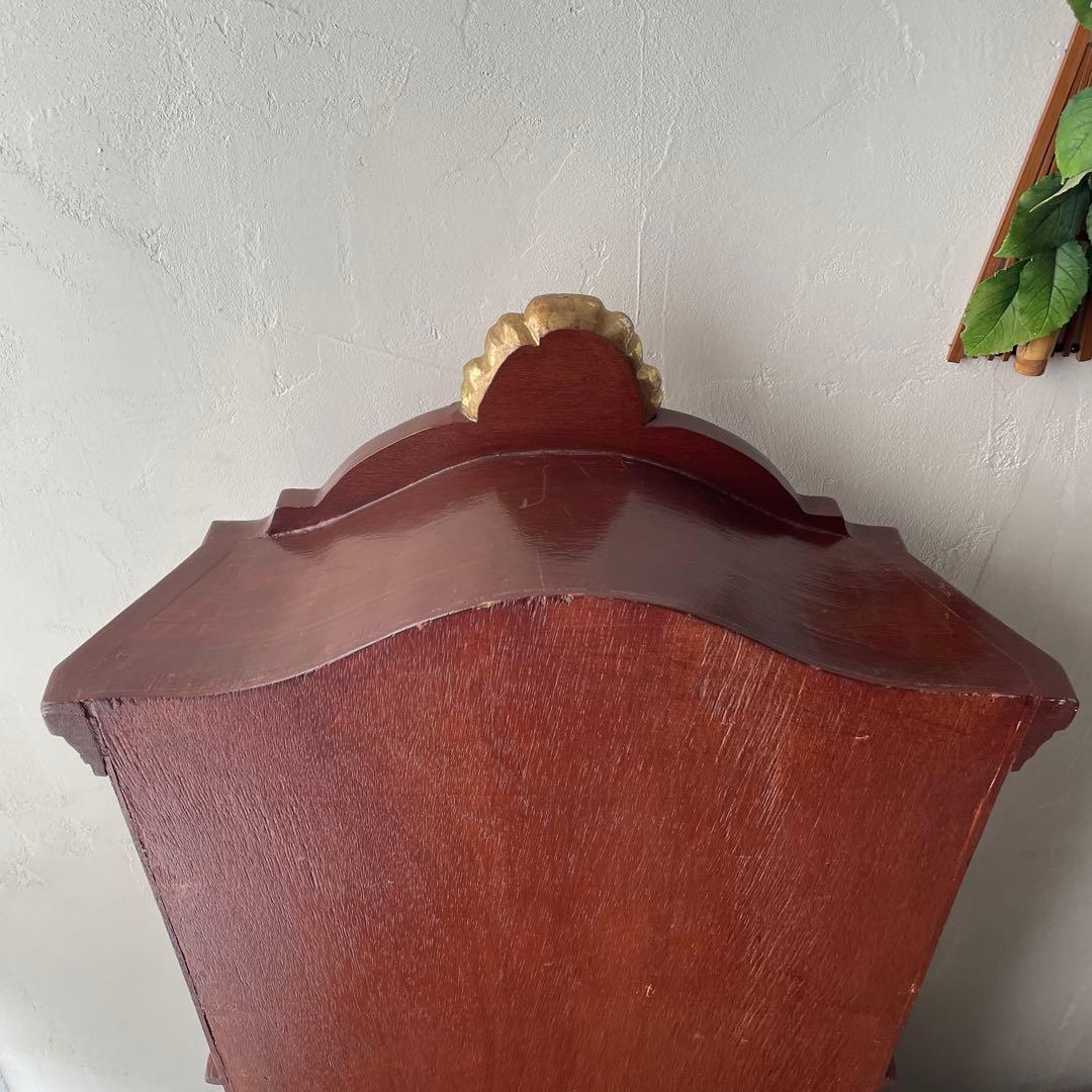 ウチダ様　木製　木象嵌　寄木細工　アジアン家具　ヨーロッパ風　キャビネット