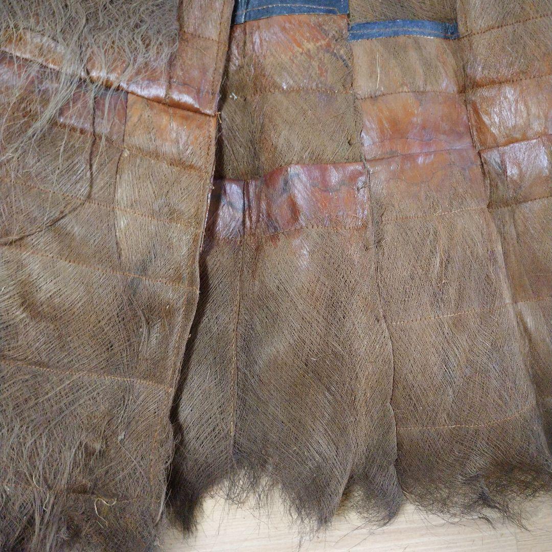 【貴重】棕櫚蓑 日本製 伝統工芸 蓑 合羽  雨具 みの かっぱ