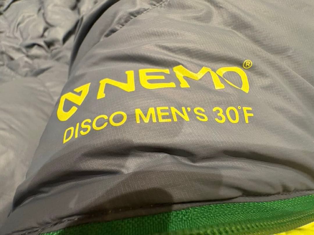 ニーモイクイップメント ディスコ 30 寝袋