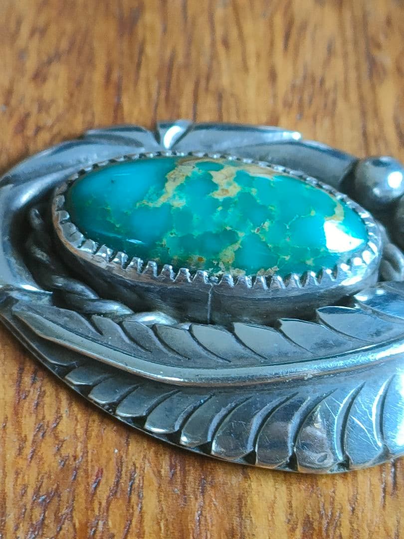 ナバホ族ロイストンターコイズSTERLING シルバー ペンダント