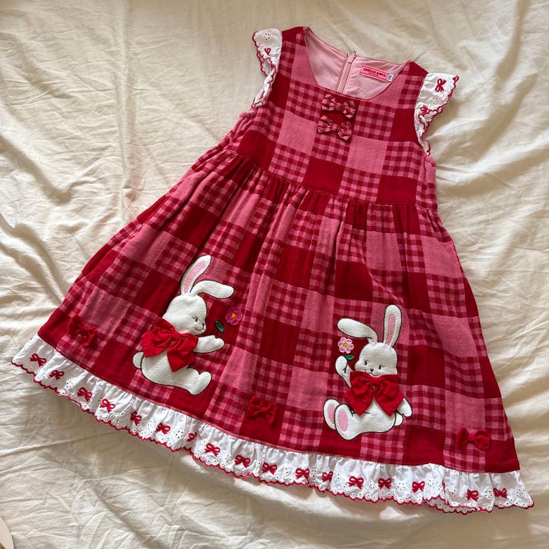 【そらた】チエコサク　ワンピース　限定品　110&トップス　100