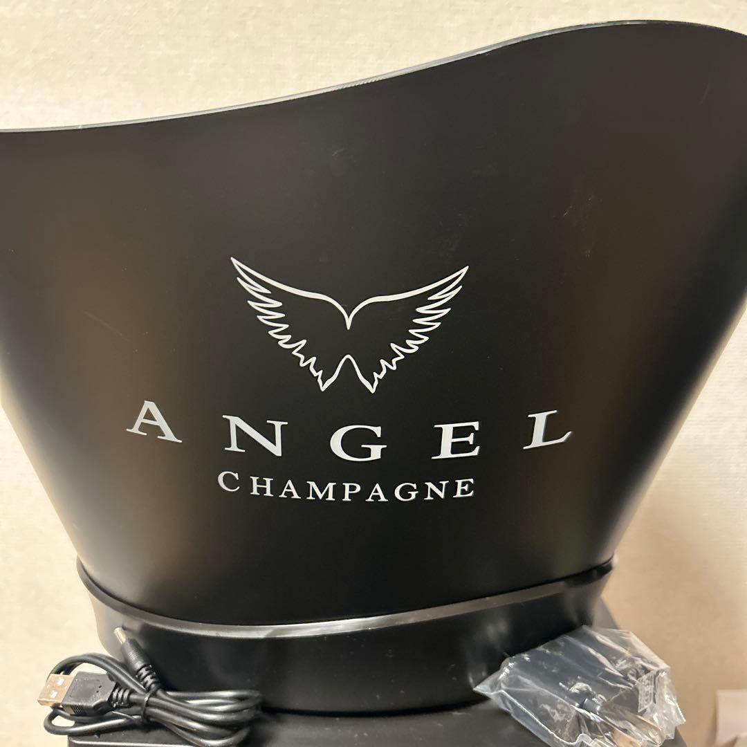 ANGEL CHAMPAGNE エンジェル　ブラック　シャンパンクーラー　バケツ