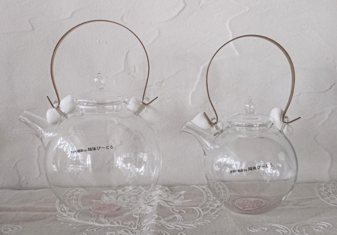 【新品未使用】まんまるポット ガラスティーポット(大)1000ml　クラフトユー