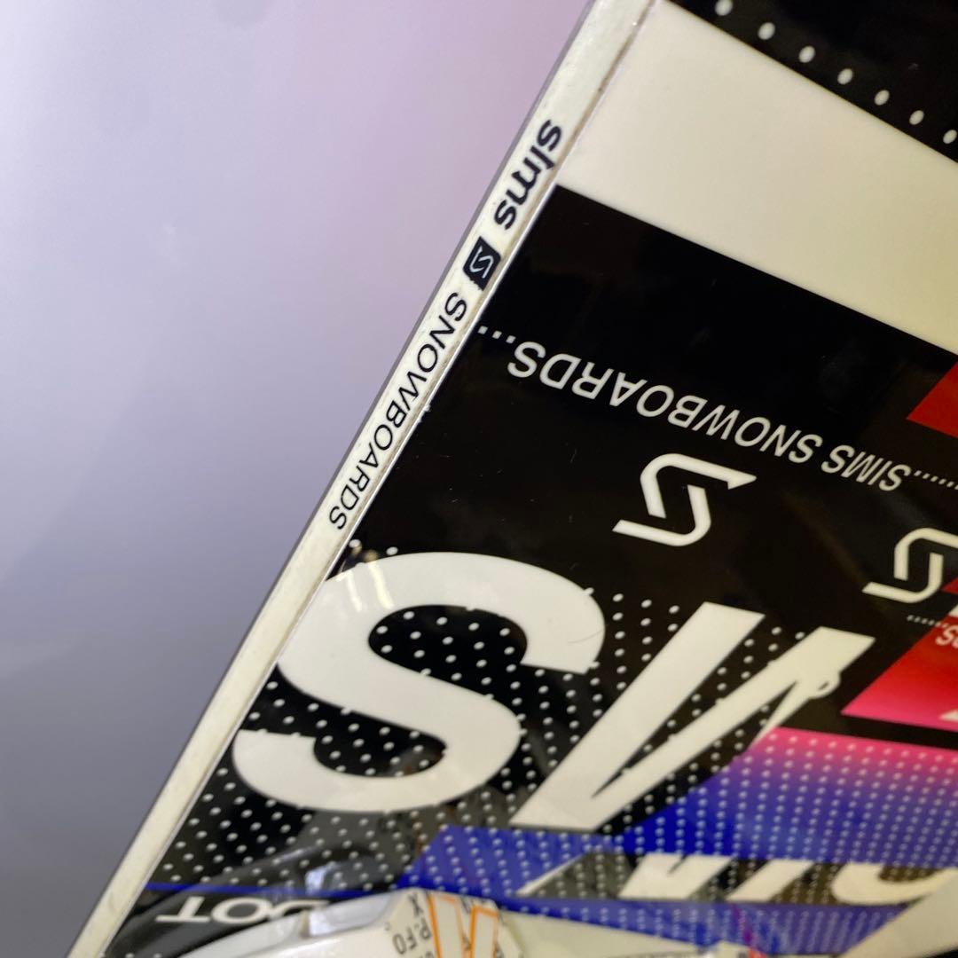 送料無料❗️SIMS スノーボード HEAD ビンディング Lサイズ セット