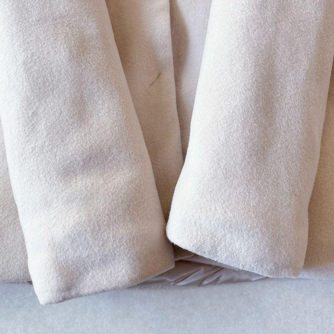 HERNO｜21AW ウール パデット ダウンコート ピンクベージュ 44