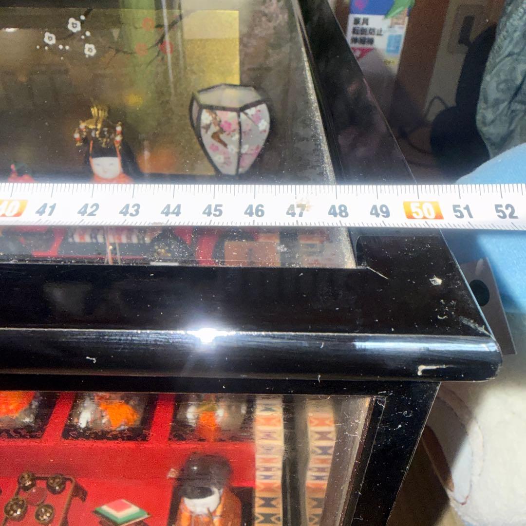 久月木目込みケース入り５段飾り