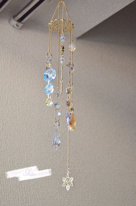 夢のメリーゴーランド　スワロフスキー  サンキャッチャー